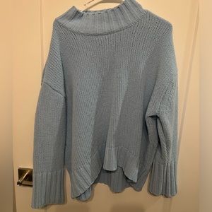 Blue Knit Sweater